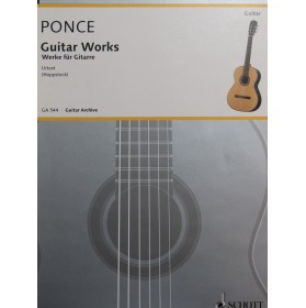 PONCE Manuel Guitar Works Pièces Guitare 2006