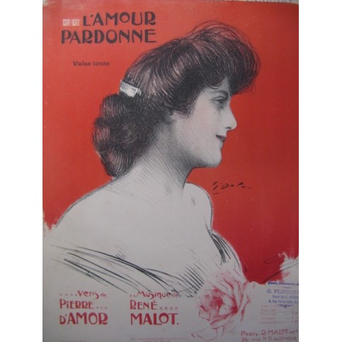MALOT René L'Amour Pardonne Piano