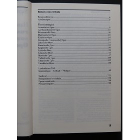 NEEF Sigrid Handbuch der Russischen und Sowjetischen Oper 1989