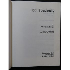 TINTORI Giampiero Igor Stravinsky 1966