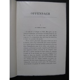 BRANCOUR René Offenbach Biographie critique 1929