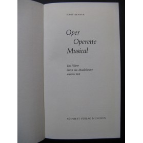 RENNER Hans Oper Operette Musical 1988