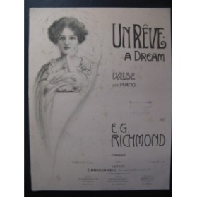 RICHMOND E. G. Un Rêve Piano 1908