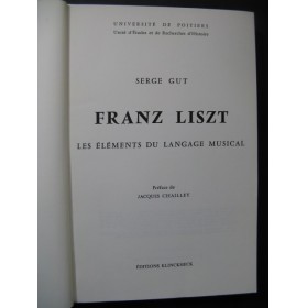 GUT Serge Franz Liszt Les éléments du Langage Musical 1975