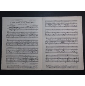 BOREL-CLERC Charles C'est jeune et ça n'sait pas...Chant Piano 1923