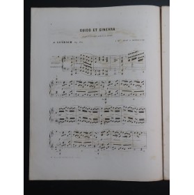 LEYBACH J. Guido et Ginevra Fantaisie op 138 Piano ca1870