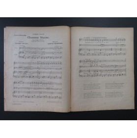 L'Album Musical Spécial Gaston Perducet Dédicace 10 pièces Chant Piano 1905