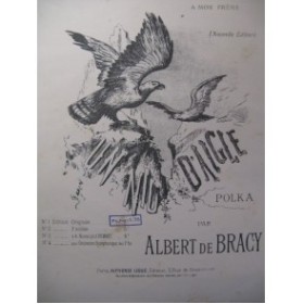 DE BRACY Albert Un Nid d'Aigle Piano ca1890