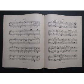 TELLAM Heinrich A Propos Piano 4 mains 1900