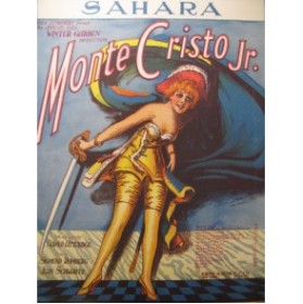 SCHWARTZ Jean Monte Cristo Jr. Sahara Chant Piano 1919