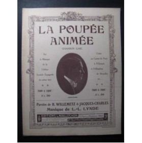 LYNDE L. L. La Poupée animée Maurice Chevalier Chant Piano 1920