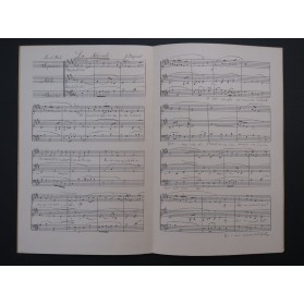 DAGAND Joseph La Ronde Manuscrit Chant 1932