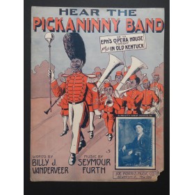 FURTH Seymour Hear the Pickaninny Band Chant Piano 1911