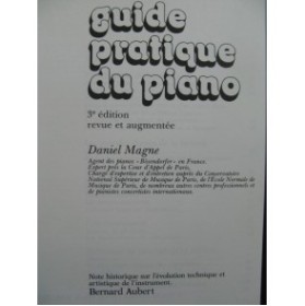 MAGNE Daniel Guide Pratique du Piano 1978