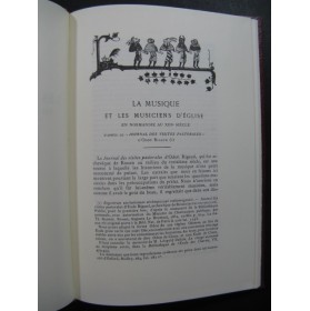 AUBRY Pierre La Musique et Les Musiciens d'église en Normandie au XIIIe 1972