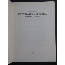 PITTONI FERRARESE Giovanni Intavolatura di Tiorba Théorbe 1980