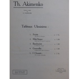 AKIMENKO Th. Tableaux...