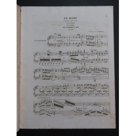 LEDUC Alphonse En Avant Fantaisie op 100 Piano ca1845