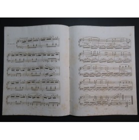 LEDUC Alphonse En Avant Fantaisie op 100 Piano ca1845