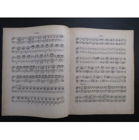 VON SUPPÉ Franz Dichter und Bauer Ouverture Piano 4 mains XIXe