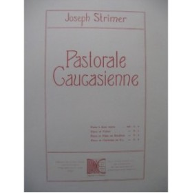 STRIMER Joseph Pastorale Caucasienne Piano 1934