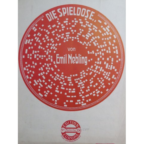 NEBLING Emil Die Spieldose Piano