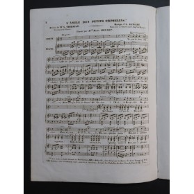 ELWART A. L'Asile des Petits Orphelins Chant Piano 1855