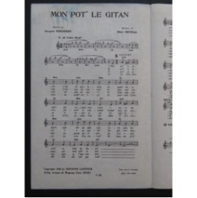 Mon Pot' le Gitan Yves Montand Chant 1954