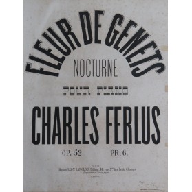 FERLUS Charles Fleur de...