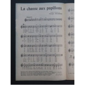 La Chasse aux Papillons Georges Brassens Chant 1953