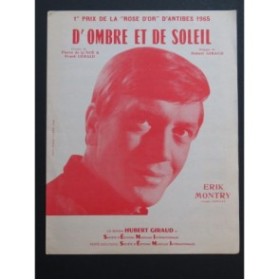 D'Ombre et de Soleil Erik Montry Chant Piano 1965