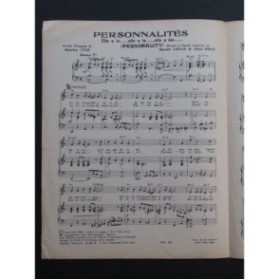 Personnalités Sacha Distel Chant Piano 1959