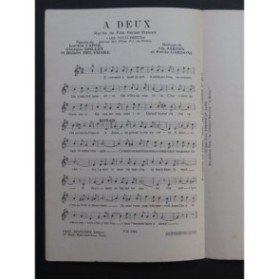 A deux Marche Ch. Jardin Fredo Gardoni Chant 1932