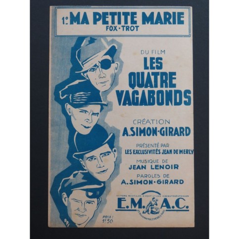 Ma Petite Marie Jean Lenoir Chant 1930