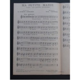 Ma Petite Marie Jean Lenoir Chant 1930