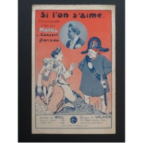 Si l'on s'aime Mayol A. Valsien Chant 1909