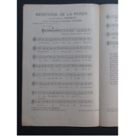 Sérénade de la Purée Georges Villard Chant 1919