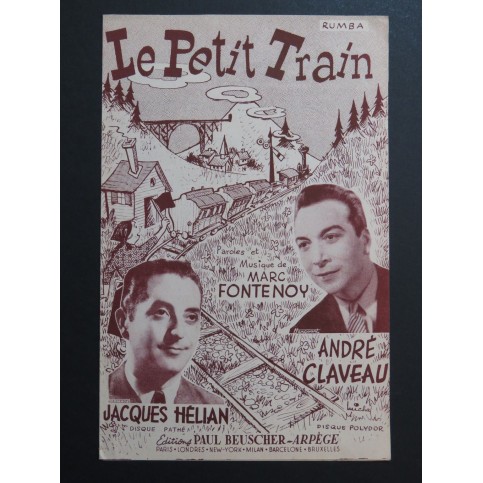 Le Petit Train Tch-Tch Fou Marc Fontenoy Chant 1952
