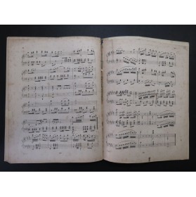 SAINT LÉON A. Potpourri No 1 Saltarello Piano XIXe