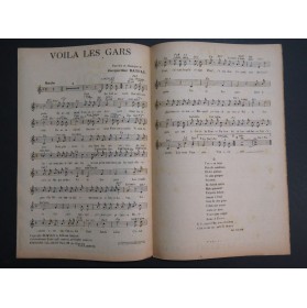 Voilà les Gars Jacqueline Bateli Chant 1944