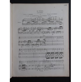 CHERET P. Le Tyrol Chant Piano ca1850