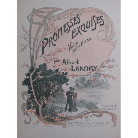 LANDRY Albert Promesses Exquises Piano