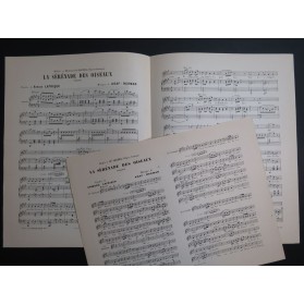 KRAF Herman La Sérénade des Oiseaux Chant Piano