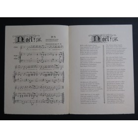 Noël No 5 Quand Gabriel prit la volée Chant Piano ou Orgue ca1900