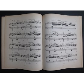 KRÜGER Wilhelm La Harpe Éolienne op 25 Piano XIXe siècle