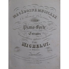 MICHELOT CZERNY HUMMEL...