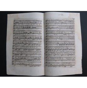 GAVEAUX Pierre Ariette de Sophie et Moncars Chant Guitare ca1820