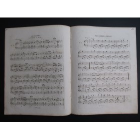 HÜNTEN François Marche du Tournoi Piano ca1840