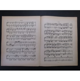 LACOMBE Paul Aubade Printanière Piano 4 mains ca1885