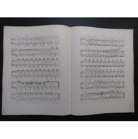 WEBER L'Invitation à la Valse de Vilbac Piano 4 mains XIXe